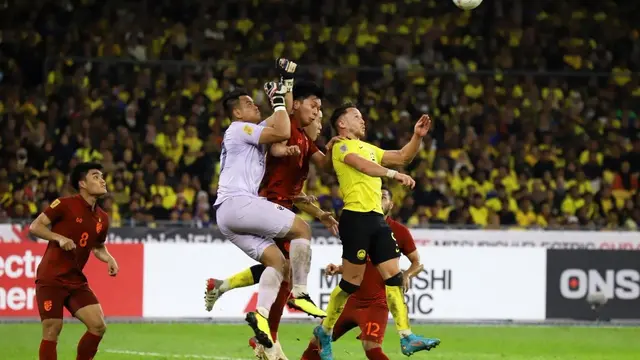 Timnas Malaysia vs Timnas Thailand di semifinal leg pertama Piala AFF 2022