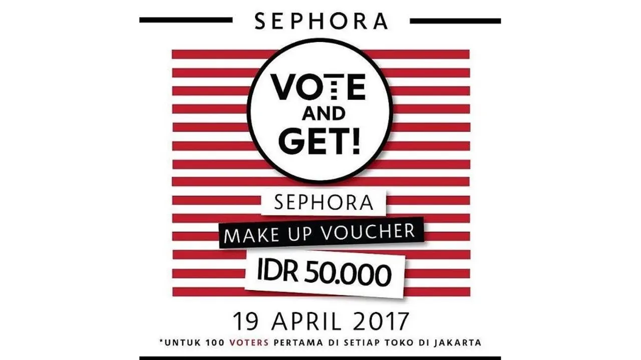 Nikmati Promo Seru di Pilkada DKI Putaran Kedua