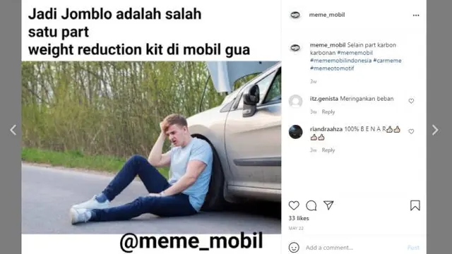 meme otomotif