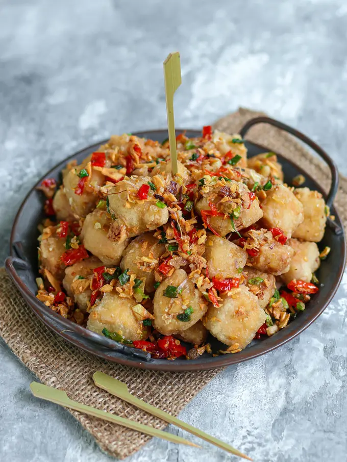tempe cabai garam
