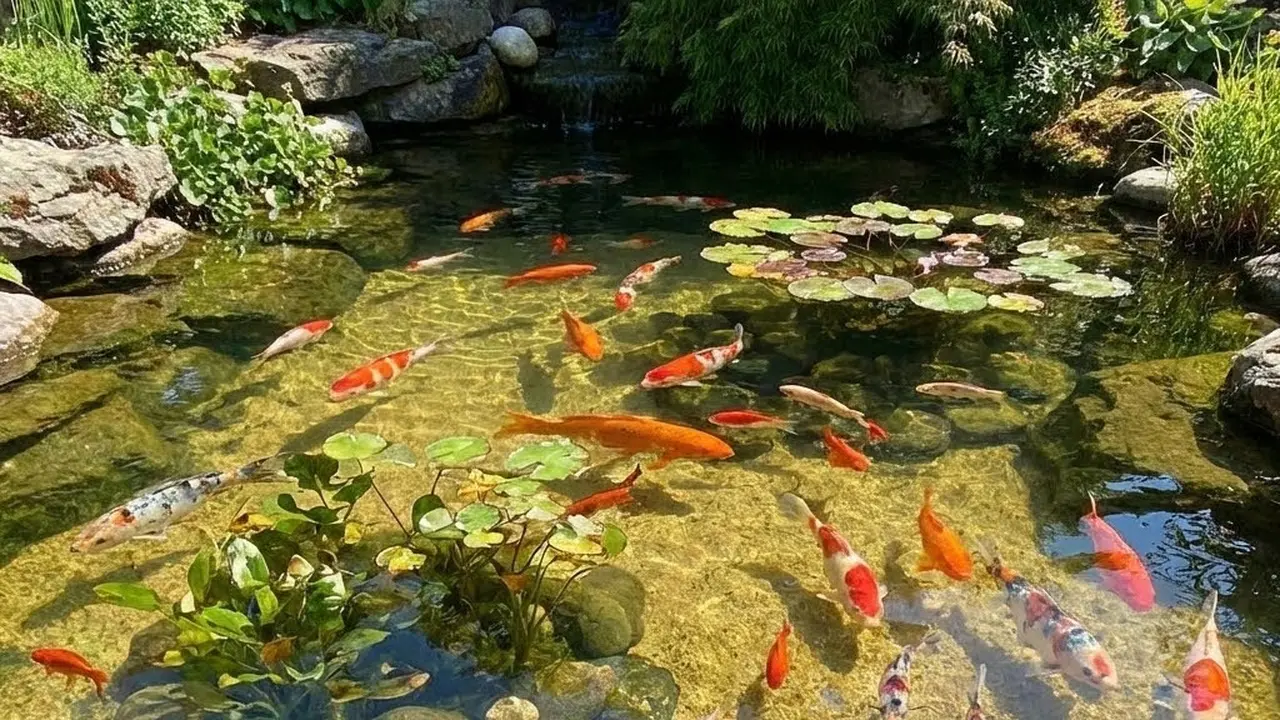 Kolam Ikan Jernih