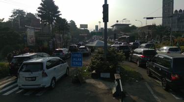Hari Kedua Lebaran Jalur Wisata Puncak Bogor Mulai Padat