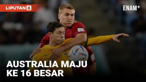 VIDEO: Highlights Piala Dunia 2022, Australia Tumbangkan Denmark 1-0