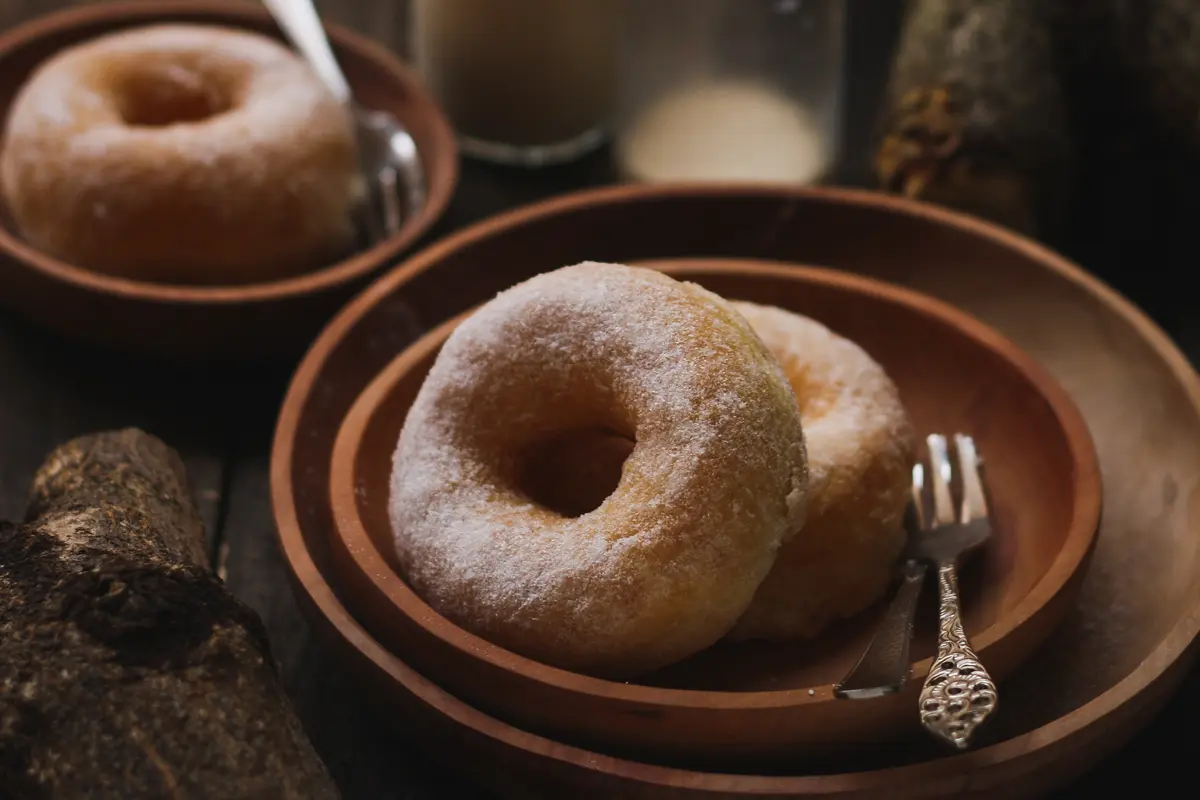 donat empuk tanpa telur