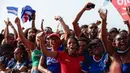 Cape Verde dipastikan lolos Piala Dunia 2026 setelah mengalahkan Eswatini 3-0 di matchday 10 Grup D Kualifikasi Piala Dunia 2026 zona Afrika. (AFP/Queila Fernandes)