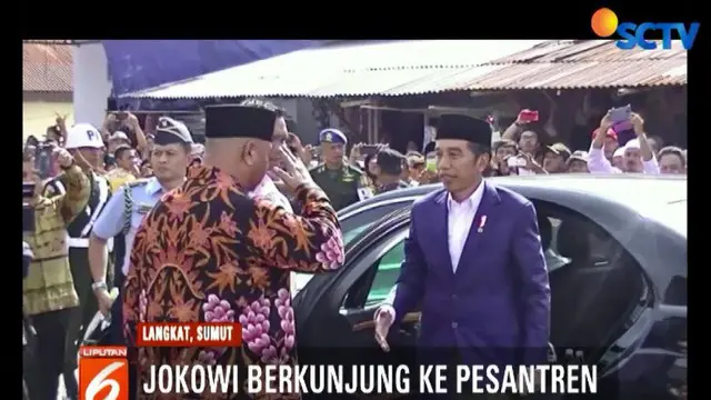 Jokowi menjelaskan kedatangannya bertemu Syekh Haji Hasyim Al-Syarwani merupakan kunjungan balasan karena sebelumnya Tuan Guru Babussalam Syekh Haji Hasyim Al-Syarwani pernah berkunjung ke Solo saat dirinya masih menjabat wali kota.