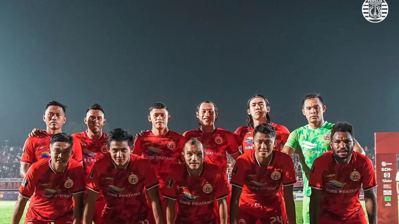 Persija Jakarta di Piala Presiden 2022.