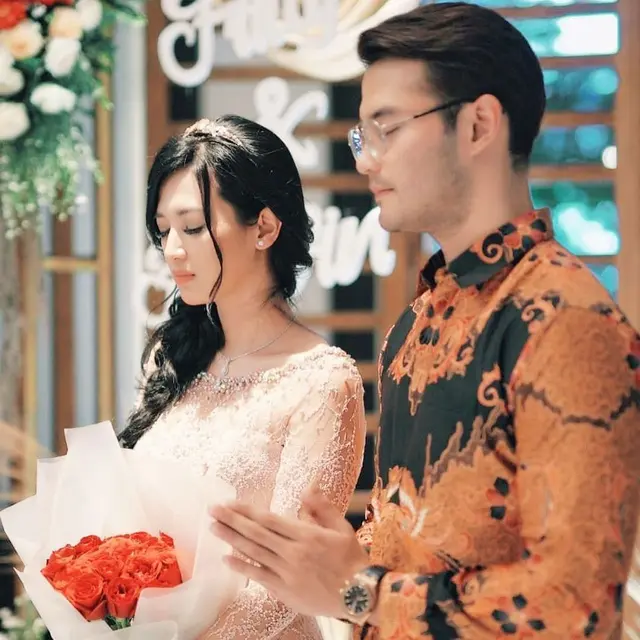 Momen Pernikahan Sylvia Fully dan Kevin Andrean, Berlangsung Tertutup. (Sumber: Instagram/sylvia_fully88)
