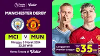 Link Siaran Langsung Liga Inggris: Manchester City Vs Manchester United Eksklusif di Vidio
