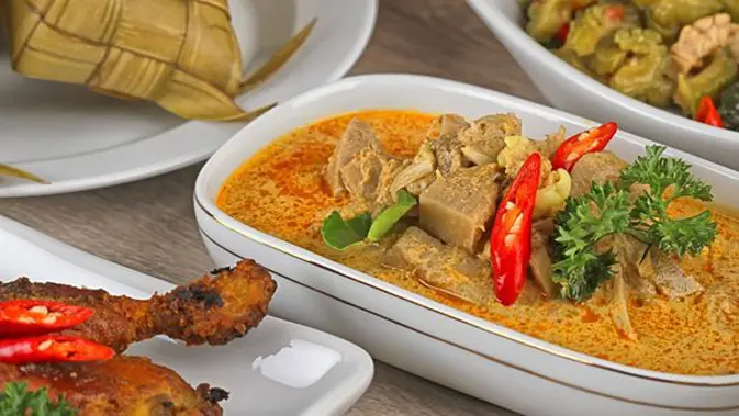 Resep Lodeh Tewel Campur Tetelan Tulang Sapi Untuk Sajian Lebaran Ketupat Lifestyle Fimela Com