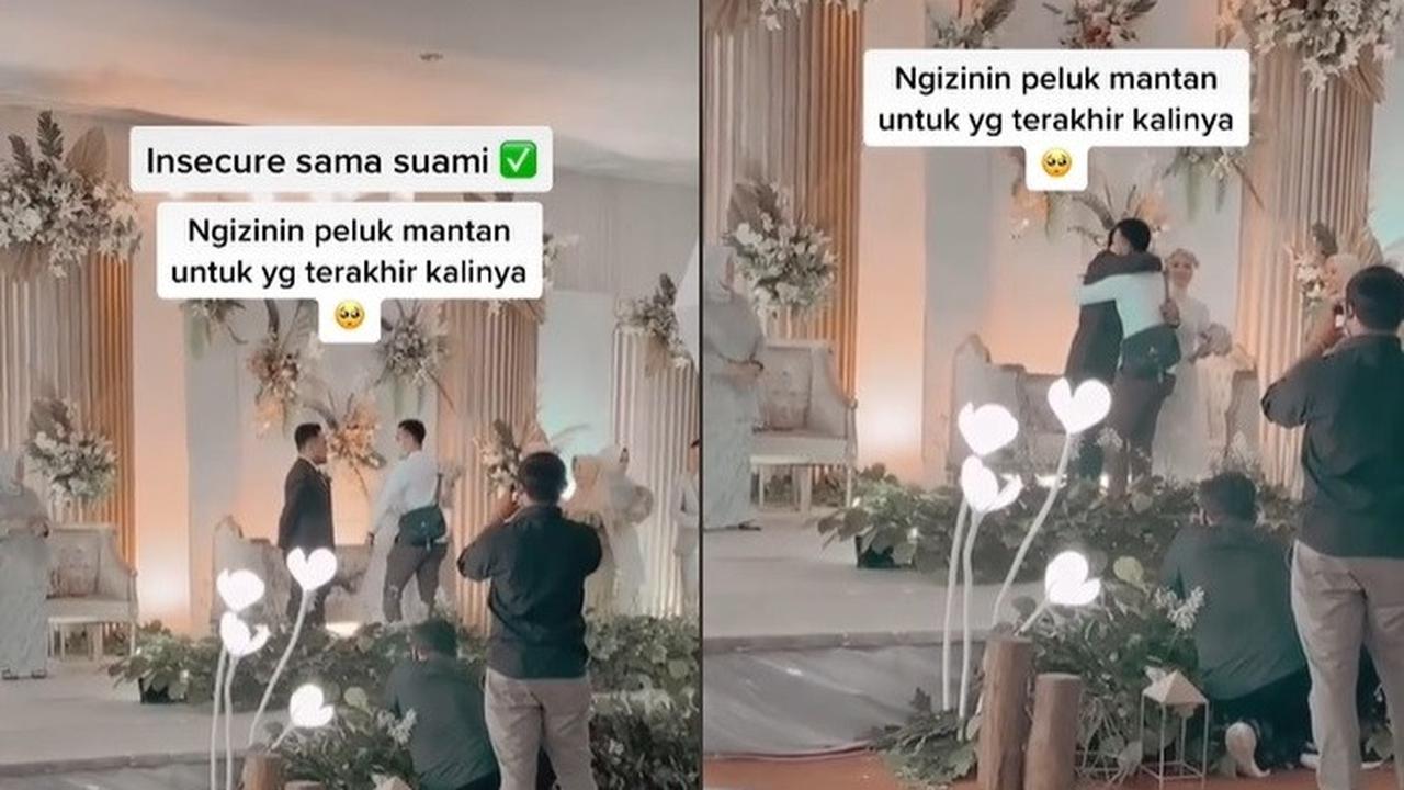 suami izinkan istri peluk mantan