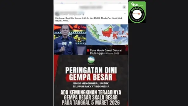 Deretan Hoaks Seputar Gempa yang Beredar di Media Sosial, Cek Faktanya