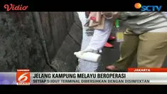 200 Personel gabungan melakukan pembersihan sisa-sisa ledakan di Terminal Kampung Melayu.