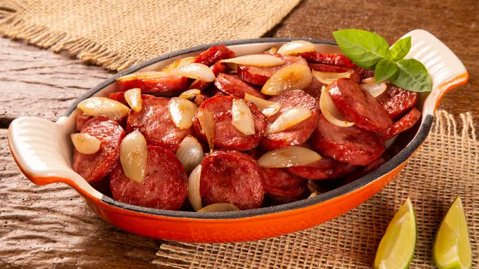 sosis goreng mentega