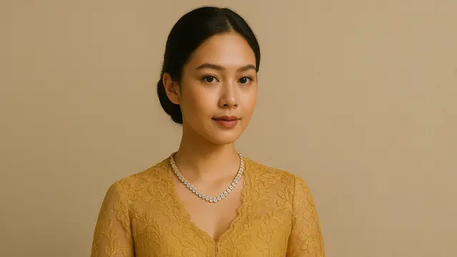 Rekomendasi Kalung Emas untuk Kebaya