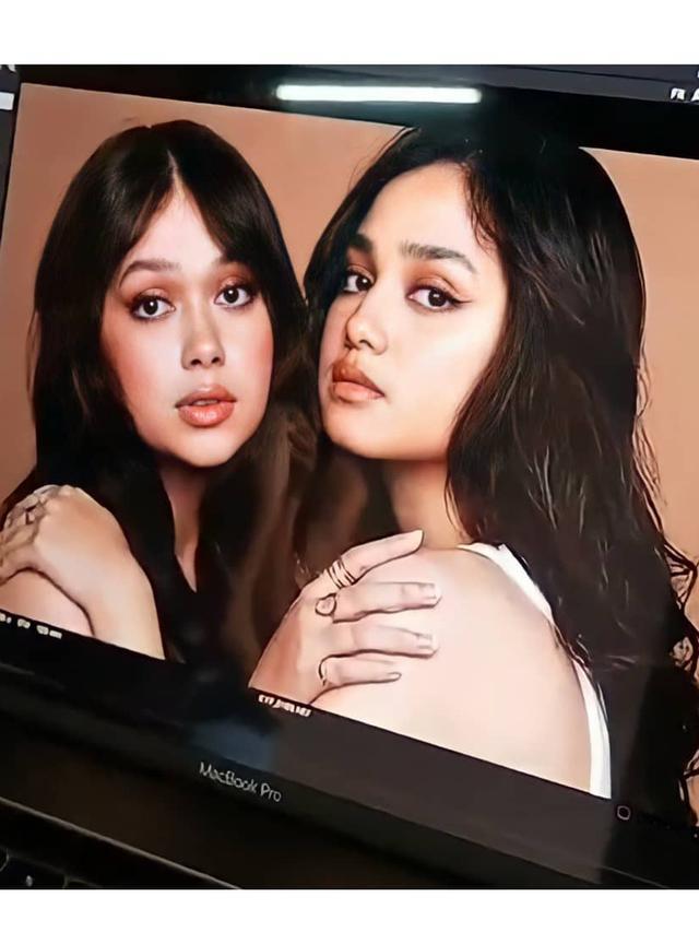 6 Pemotretan Syifa Hadju dan Rebecca Klopper, Disebut Kembaran