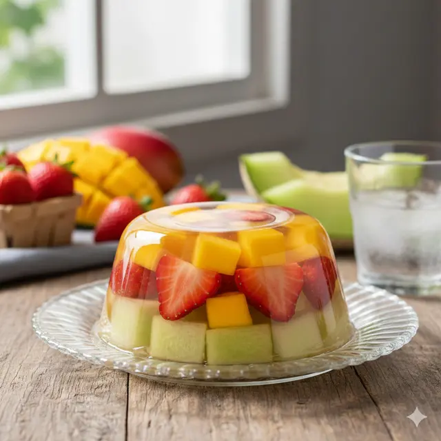 Resep puding tanpa susu (Foto: Gemini AI)