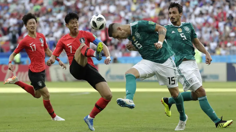 Korea Selatan, Jerman, Piala Dunia 2018