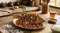 Resep Gurame Siram Bumbu Tiram yang Gurih dan Praktis