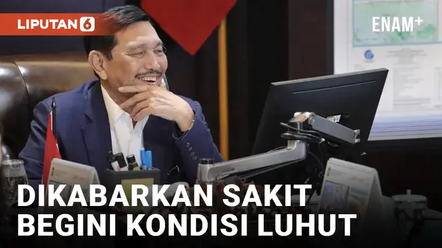 LUHUT BINSAR PANJAITAN DIKABARKAN SAKIT, DIMINTA BEDREST TOTAL OLEH DOKTER