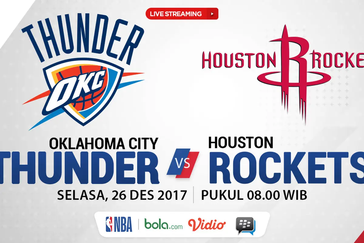 Oklahoma City Thunder Vs Houston Rockets