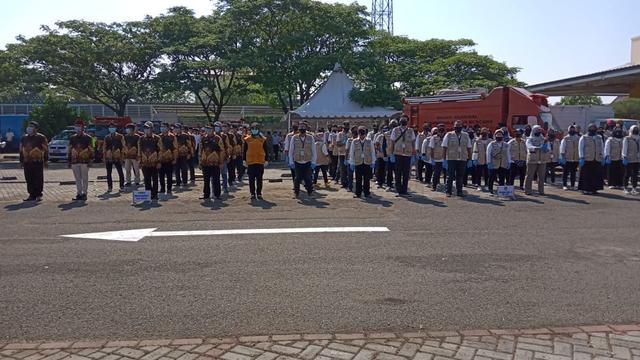 Antisipasi Penyebaran Covid-19, Pemkab Bekasi Distribusikan 2,5 Juta Masker