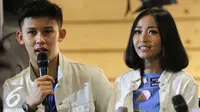 Duo Soundwave, Rinni Wulandari dan Kevin Julian. (Herman Zakharia/Liputan6.com)