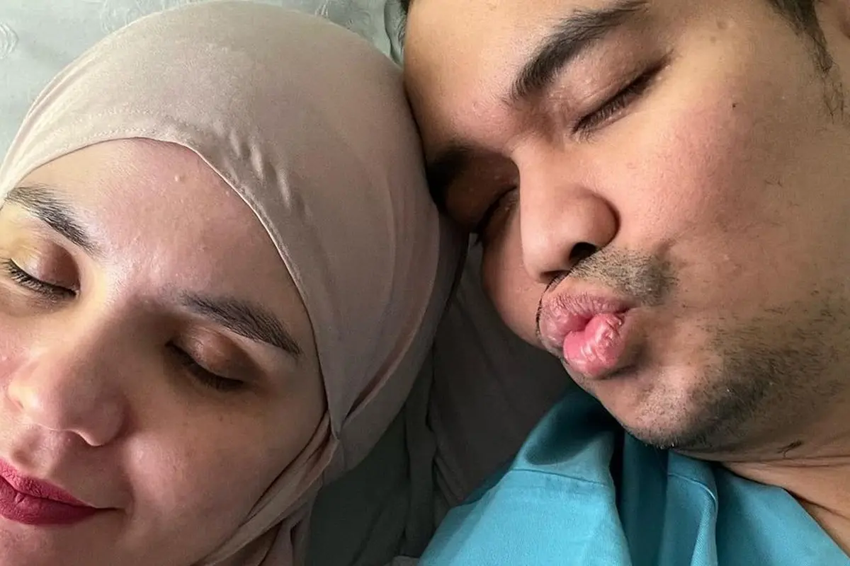 Indra Bekti dan Aldila Jelita. (Foto: Dok. Instagram @dhila_bekti)