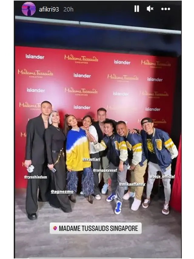 6 Momen Agnez Mo Hadiri Peluncuran Patung Lilinnya di Museum Madame Tussauds
