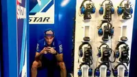 Pembalap Suzuki, Andrea Iannone. (Twitter/Suzuki Ecstar)