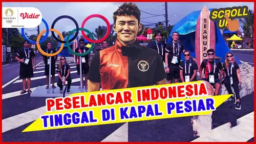 VIDEO: Peselancar Indonesia Rio Waida, Tinggal di Kapal Pesiar Selama Olimpiade Paris 2024