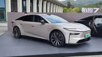 Toyota bZ7 Pecahkan Rekor, 3.100 Pesanan dalam Sejam di China