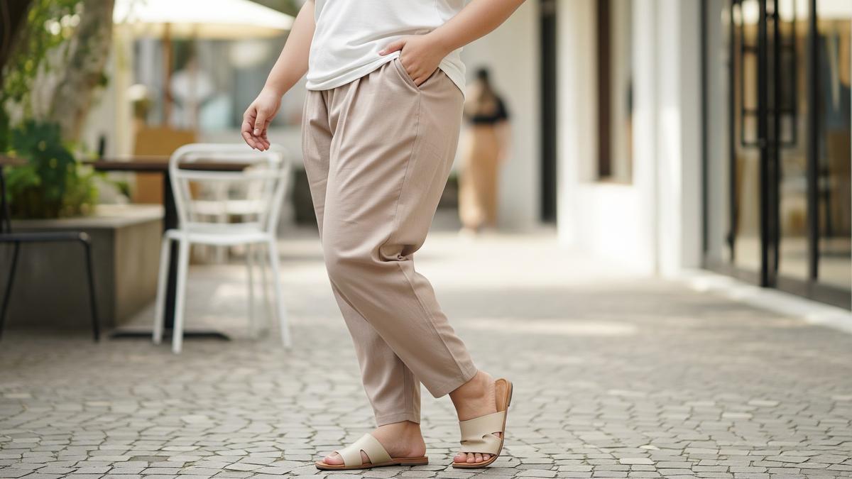 7 Model Celana Panjang Wanita Gemuk, Bikin Tampilan Lebih Proporsional &amp; Stylish