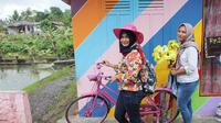 Kampung warna, Bobotsari, Purbalingga. (Foto: Liputan6.com/Dinkominfo Purbalingga/Muhamad Ridlo)