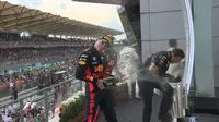Curahan Hati Verstappen Setelah Juara GP Malaysia di Hari Spesial