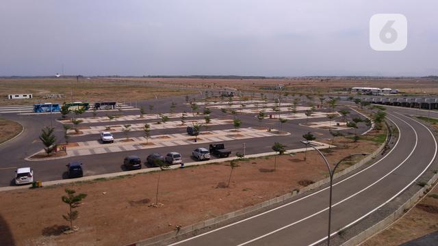 Lokasi parkir Bandara Kertajati