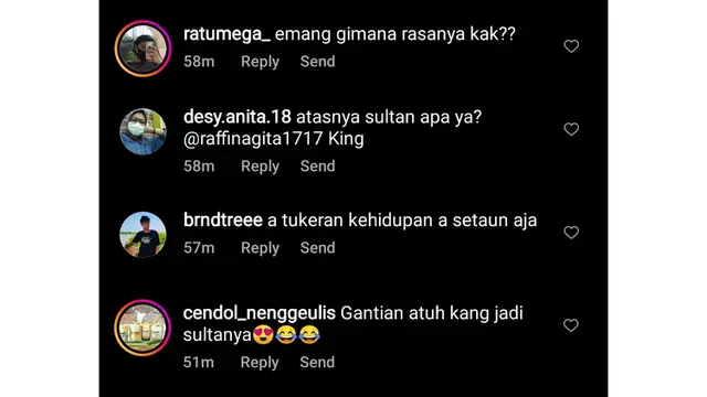 Komentar netizen soal Raffi Ahmad yang sebut bosan jadi sultan