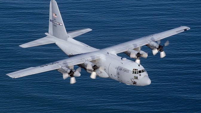 Hercules C130 milik Amerika Serikat. (Public Domain)