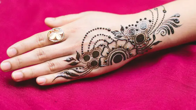 Ilustrasi henna