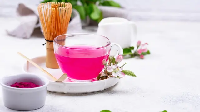 wedang kulit buah naga