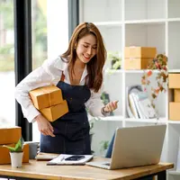 Ilustrasi seller online. (Shutterstock)