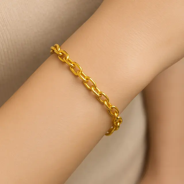 Model Gelang Emas Rantai 24 Karat 5 Gram