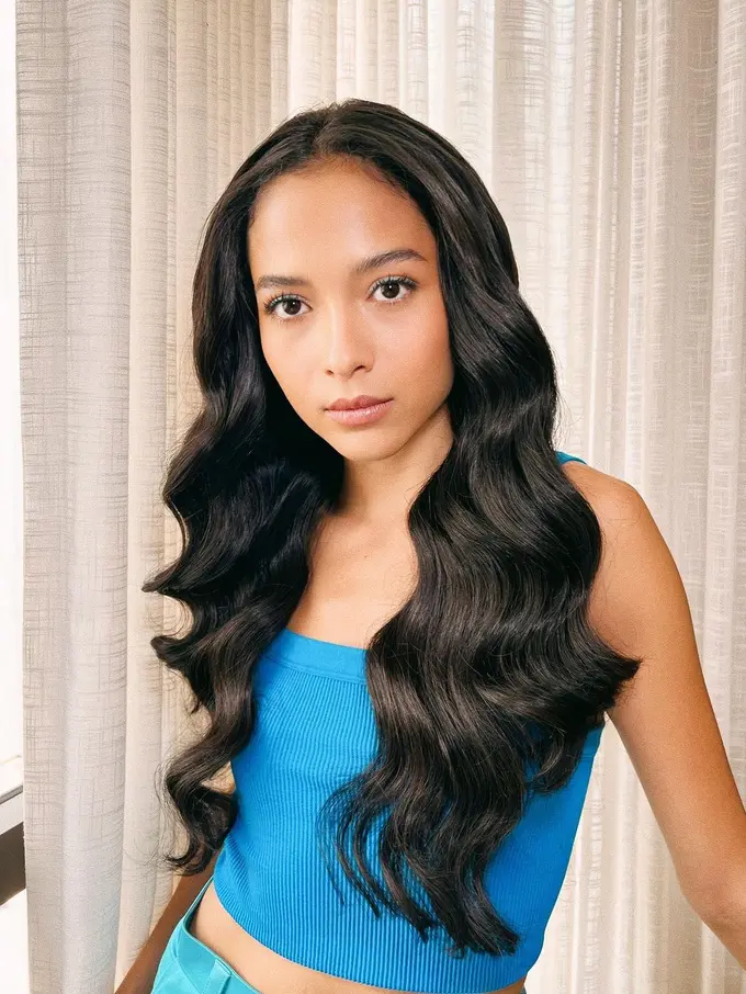 Gaya rambut Putri Marino