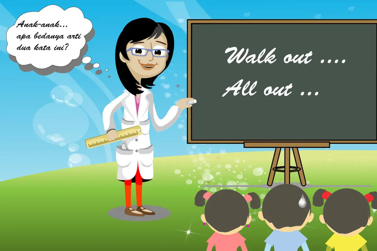 Ilustrasi All Out Walk Out