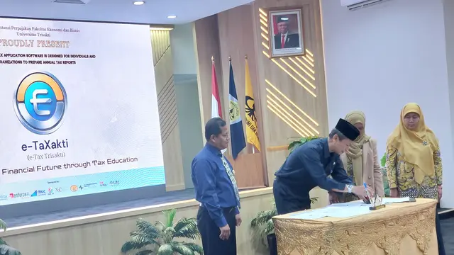 Universitas Trisakti Luncurkan E-TaXakti, Bisa Jadi Sarana Pembelajaran Pelaporan Pajak