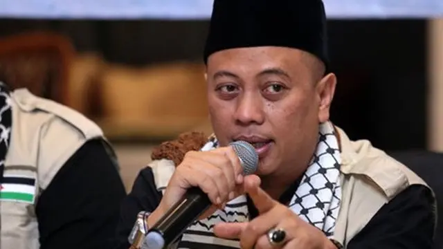 Opick menyumbangkan dua lagu religi © KapanLagi.com/Muhammad Akrom Sukarya