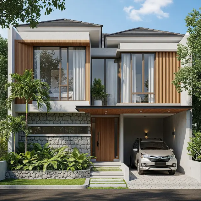 Gaya Rumah Hemat & Estetis