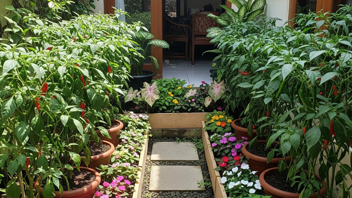 9 Ide Kebun Cabai Estetik dan Rapi, Inspirasi Modern untuk Hunian Minimalis