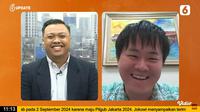 Liputan6 Update edisi Jumat (20/9/2024) bersama Atase Pers Kedutaan Besar Jepang di Indonesia, Ryutaro Kubo (kanan).