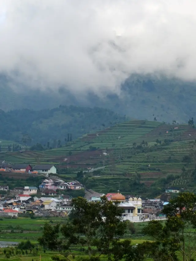 Dataran tinggi Dieng, Jawa Tengah. (Foto: Liputan6.com/Muhamad Ridlo)